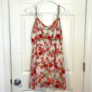 Floral mini dress